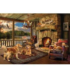 Cobble Hill Cabin by the Lake Puzzle 1000 pièces