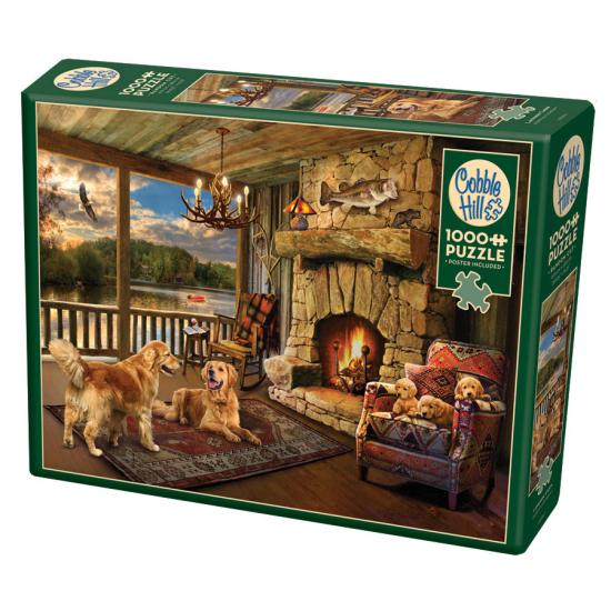 Cobble Hill Cabin by the Lake Puzzle 1000 pièces