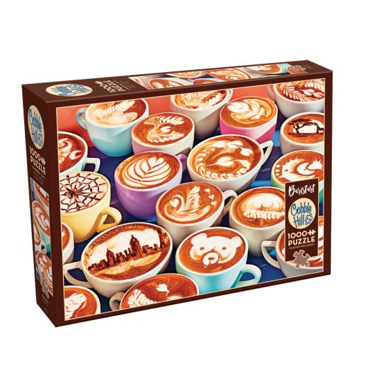 Cobble Hill Cafes with Art Puzzle 1000 pièces