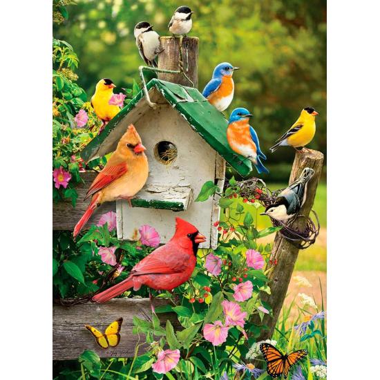 Cobble Hill Summer Birdhouse Puzzle 1000 pièces