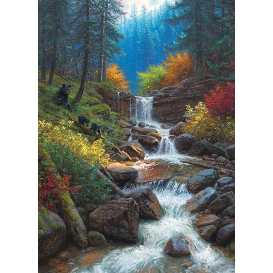 Cobble Hill Mountain Cascade Puzzle 1000 pièces