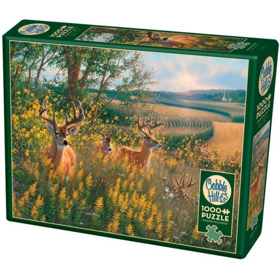 Cobble Hill Cerf en été Puzzle 1000 pièces