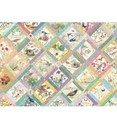 Puzzle Cobble Hill Field Journal Quilt 1000 pièces