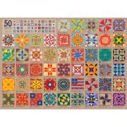 Cobble Hill 50 États Quilt Puzzle 1000 pièces
