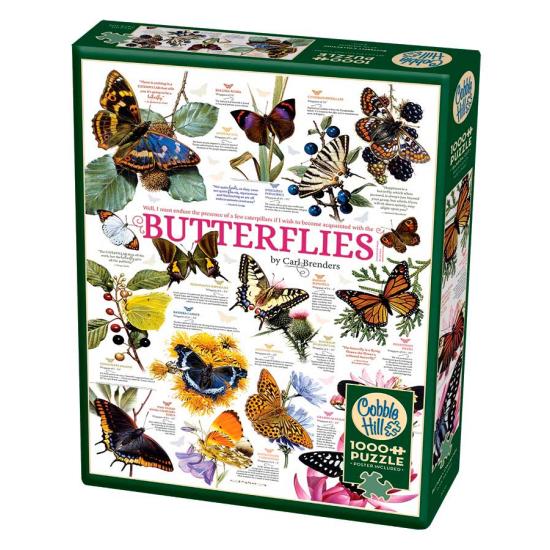 Cobble Hill Butterfly Collection Puzzle 1000 pièces