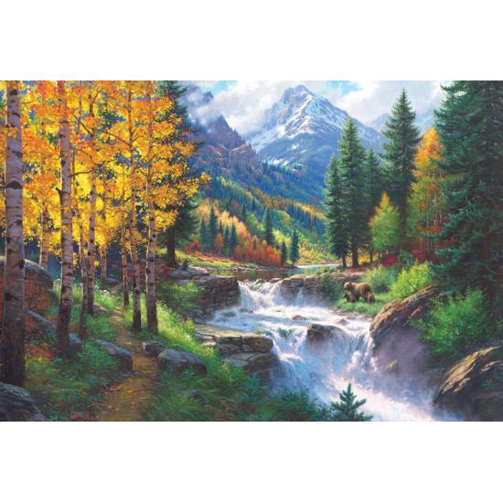Cobble Hill Sommet des montagnes Rocheuses Puzzle 2000 pièces