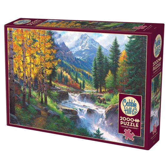 Cobble Hill Sommet des montagnes Rocheuses Puzzle 2000 pièces