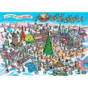 Cobble Hill Les douze jours de Noël Puzzle 1000 pièces