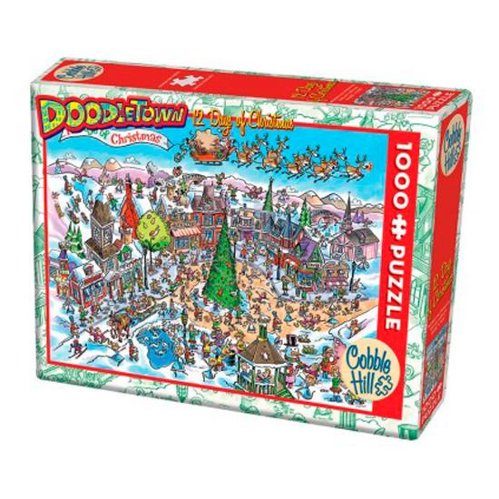 Cobble Hill Les douze jours de Noël Puzzle 1000 pièces