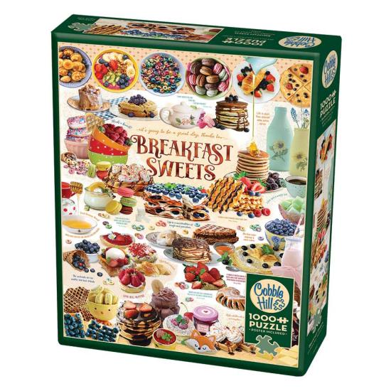 Puzzle 1000 pièces Cobble Hill Bonbons du petit-déjeuner