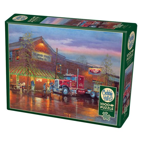Cobble Hill Le camion rouge Puzzle 1000 pièces