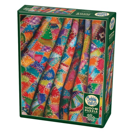 Cobble Hill Le puzzle Crazy Quilt 1000 pièces