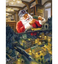 Puzzle Cobble Hill Santa's Railway XXL 500 pièces