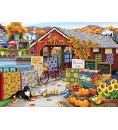 Puzzle Cobble Hill La fête des vendanges XXL 500 pièces