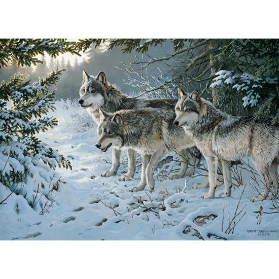 Cobble Hill La piste des loups Puzzle 1000 pièces