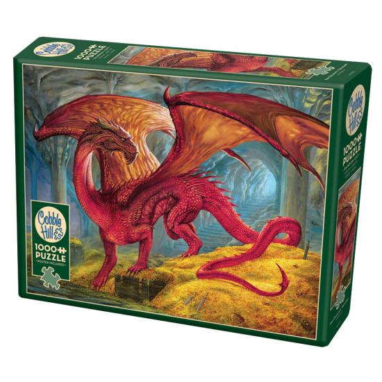 Cobble Hill Le trésor du dragon rouge Puzzle 1000 pièces