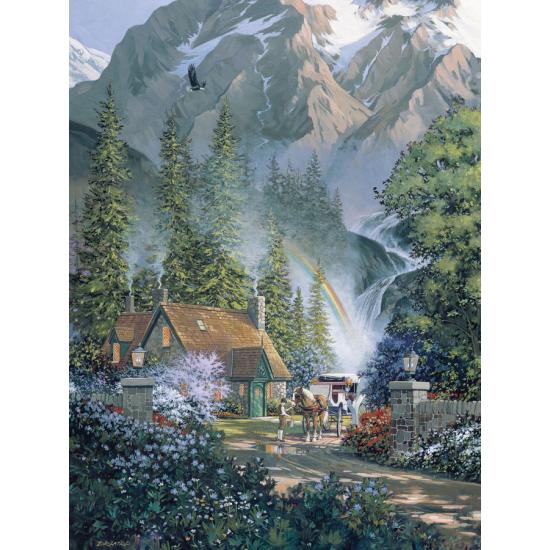 Cobble Hill Mountain Hideout Puzzle 500 pièces