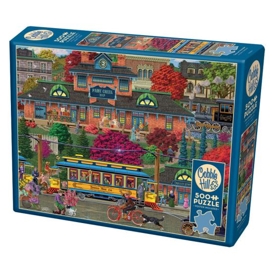 Puzzle Cobble Hill Tram Station XXL 500 pièces