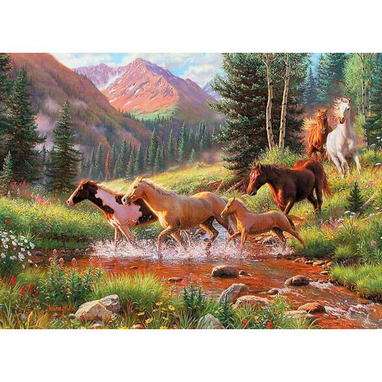 Cobble Hill Montagne Stampede Puzzle 1000 pièces