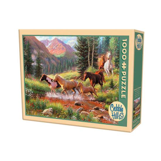 Cobble Hill Montagne Stampede Puzzle 1000 pièces
