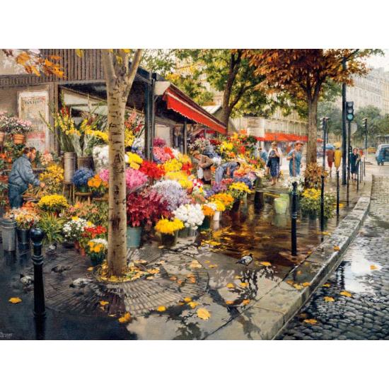 Cobble Hill Fleurs d'automne à Paris Puzzle 500 pièces