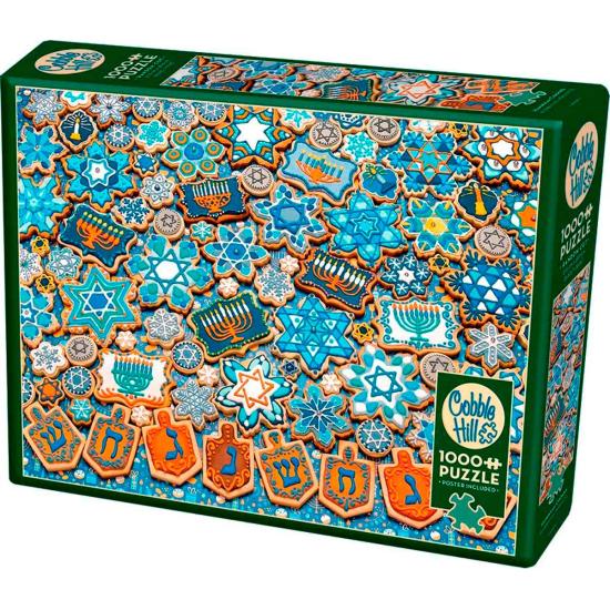 Cobble Hill Hanukkah Cookies Puzzle 1000 pièces
