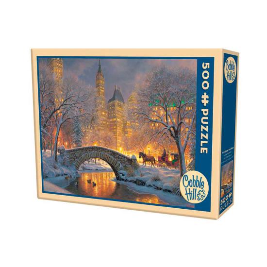Cobble Hill Winter in the Park Puzzle 500 pièces
