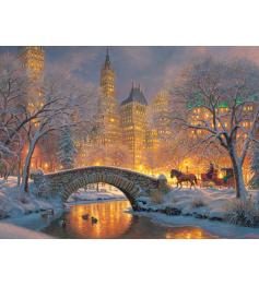 Puzzle Cobble Hill Winter in the Park XXL 500 pièces