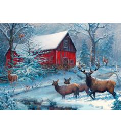 Cobble Hill Winter Magic Puzzle 1000 pièces