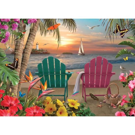 Cobble Hill Puzzle Island Paradise XXL 500 pièces