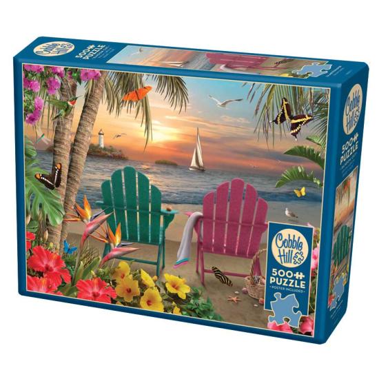 Cobble Hill Puzzle Island Paradise XXL 500 pièces