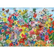 Cobble Hill Butterfly Garden Puzzle 1000 pièces