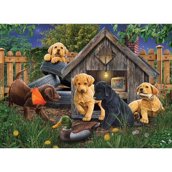 Puzzle Cobble Hill La maison des chiots 1000 pièces Puzzle Cobble Hill La maison des chiots 1000 pièces