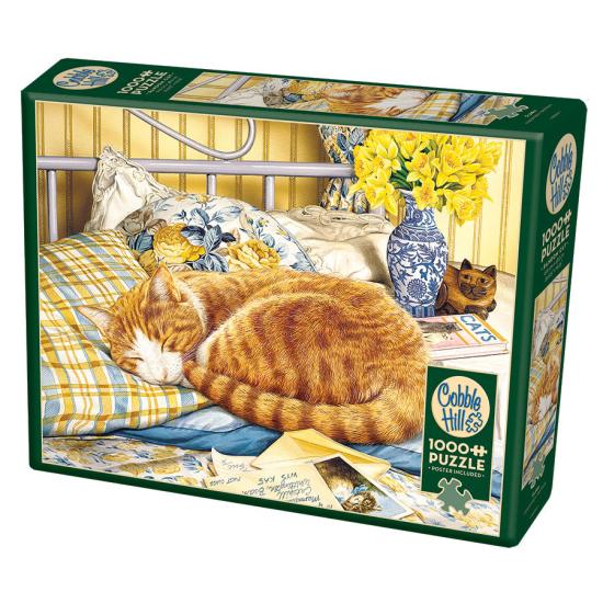 Cobble Hill Le chat Flora Puzzle 1000 pièces