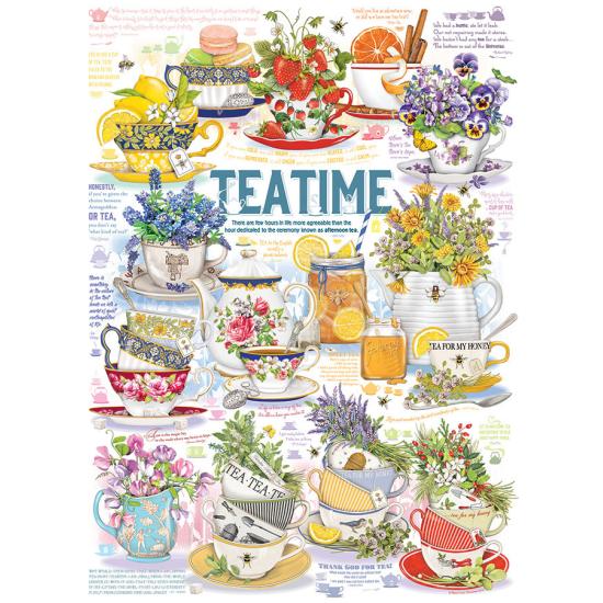 Puzzle Cobble Hill Tea Time 1000 pièces Puzzle Cobble Hill Tea Time 1000 pièces