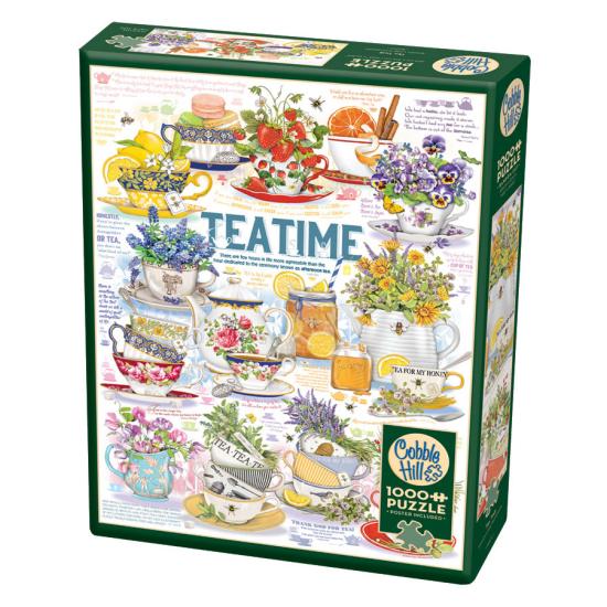 Puzzle Cobble Hill Tea Time 1000 pièces Puzzle Cobble Hill Tea Time 1000 pièces