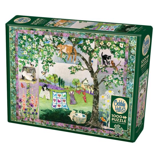 Cobble Hill Les chats couchés Puzzle 1000 pièces