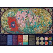 Puzzle Cobble Hill Carte de la Lune 1000 pièces