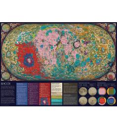 Puzzle Cobble Hill Carte de la Lune 1000 pièces