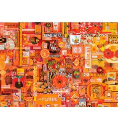 Cobble Hill Puzzle Orange 1000 pièces