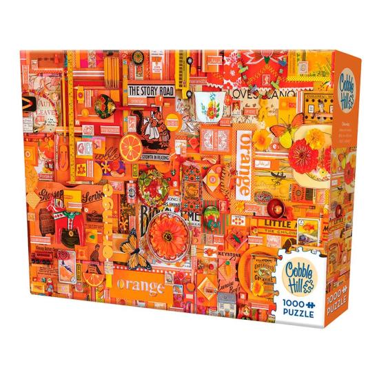 Cobble Hill Puzzle Orange 1000 pièces
