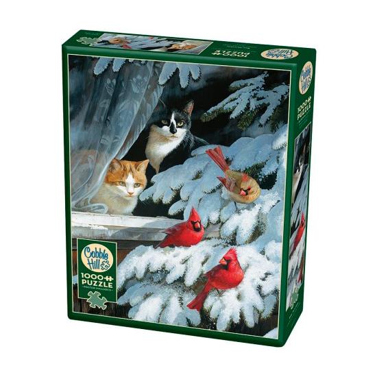 Puzzle de 1000 pièces d'observation des oiseaux de Cobble Hi