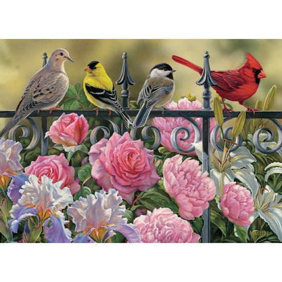 Cobble Hill Oiseaux sur la clôture Puzzle 1000 pièces Cobble Hill Oiseaux sur la clôture Puzzle 1000 pièces