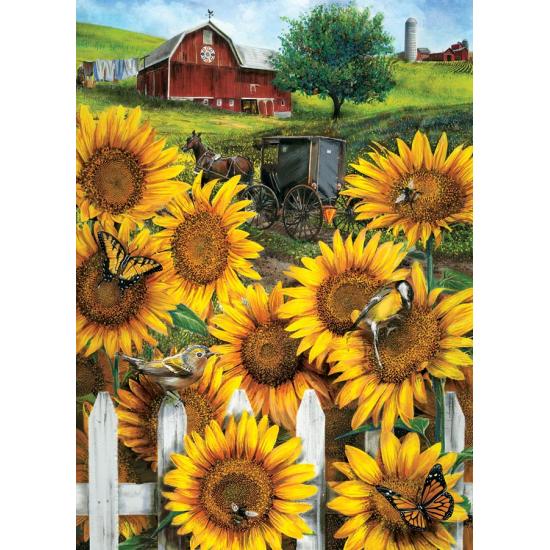 Cobble Hill Paradis parmi les tournesols Puzzle 1000 pièces