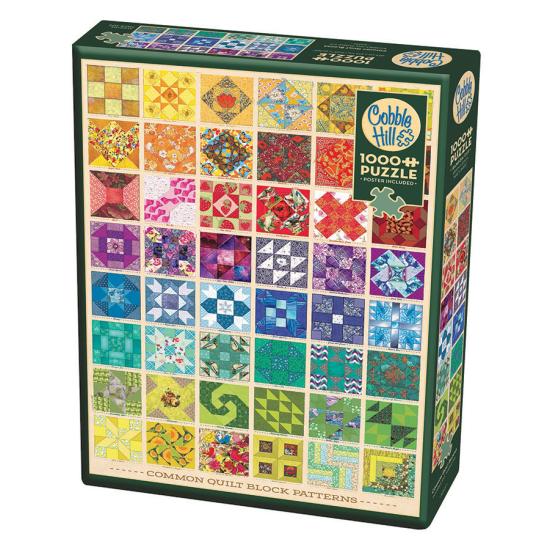 Cobble Hill Motifs de courtepointe typiques Puzzle 1000 pièces