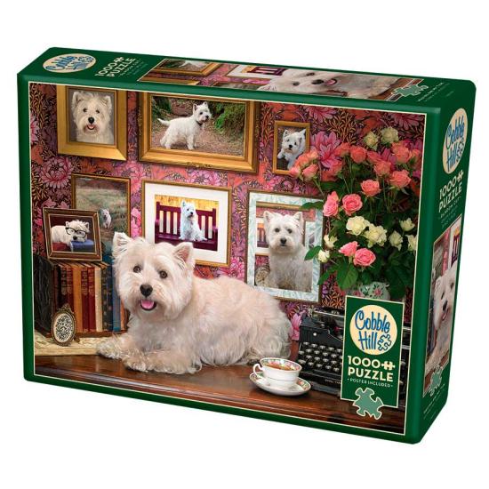 Cobble Hill Westies Puppies Puzzle 1000 pièces