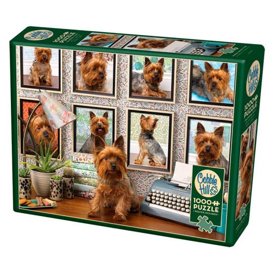 Cobble Hill Yorkie Puppies Puzzle 1000 pièces