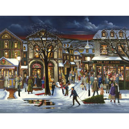 Puzzle Cobble Hill Se prépare pour Noël 500 pièces