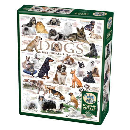 Cobble Hill Dog Races Puzzle 1000 pièces Cobble Hill Dog Races Puzzle 1000 pièces