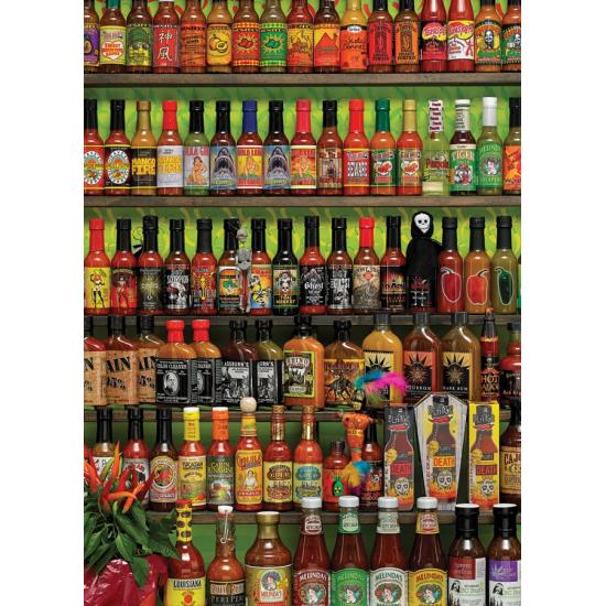 Cobble Hill Hot Sauces of the World Puzzle 1000 pièces